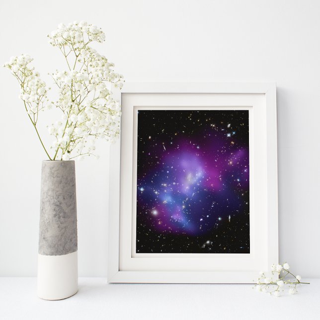 Blank Purple Celestial Space Photo Poster (Creator Uploaded)