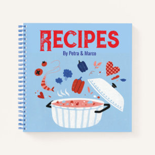 Blank Recipe Book For Couples