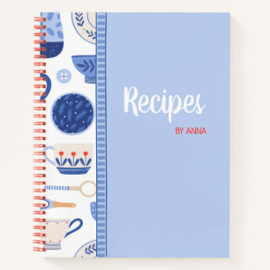 Blank Recipe Cook Book To Write In