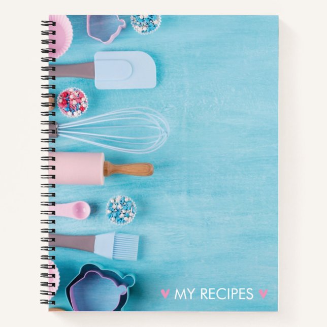 Blank Recipe Cook Book To Write In (Front)