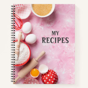 Blank Recipe Cook Book To Write In