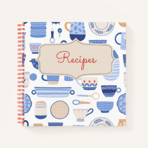 Blank Recipe Cook Book To Write In