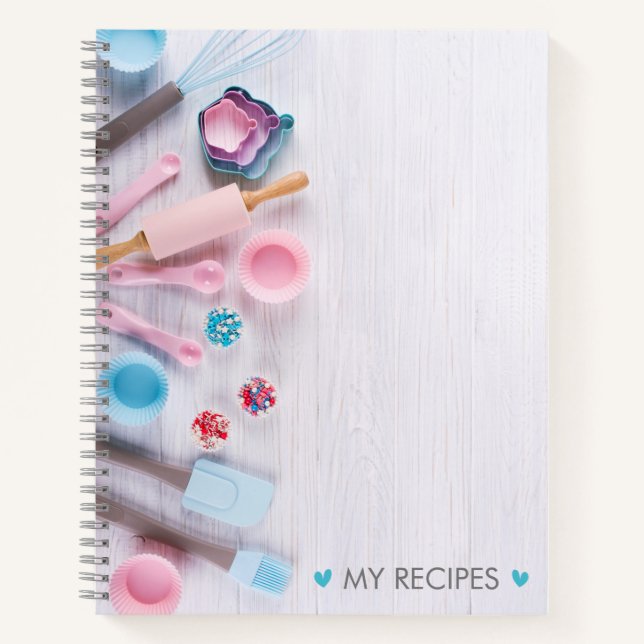 Blank Recipe Cook Book To Write In (Front)
