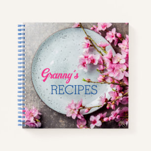 Blank Recipe Cook Book To Write In