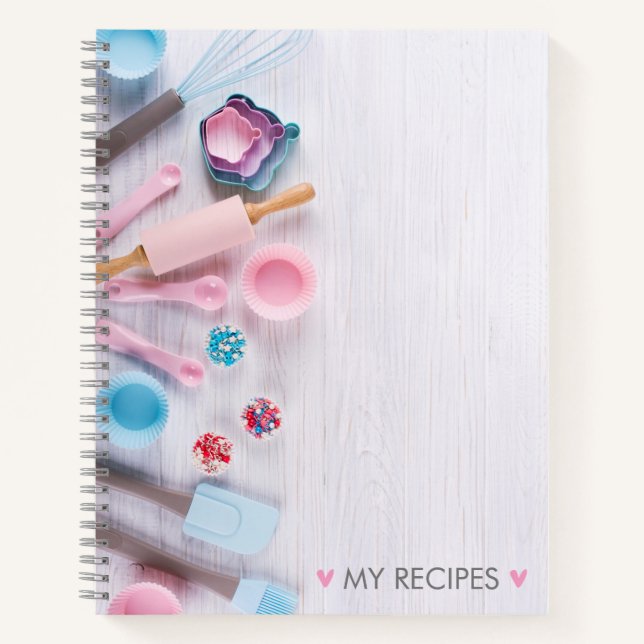 Blank Recipe Cook Book To Write In (Front)