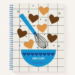 Blank Recipe Cook Book To Write In