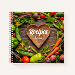 Blank Recipe Cook Book To Write In