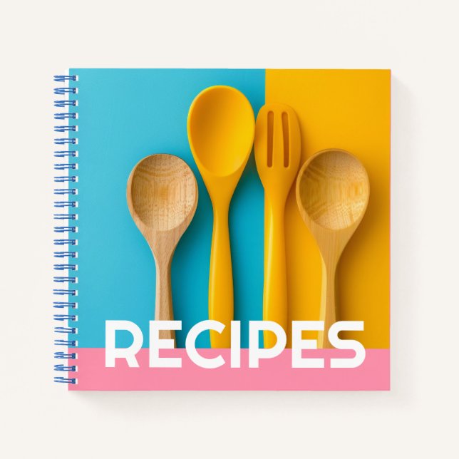 Blank Recipe Notebook (Front)