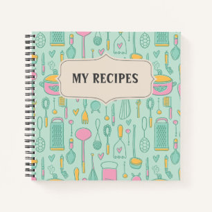 Blank Recipe Notebook To Write In