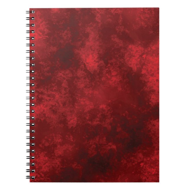 BLANK RED CRÉEZ VOTRE PROPRE JOURNAL CARNET (Devant)