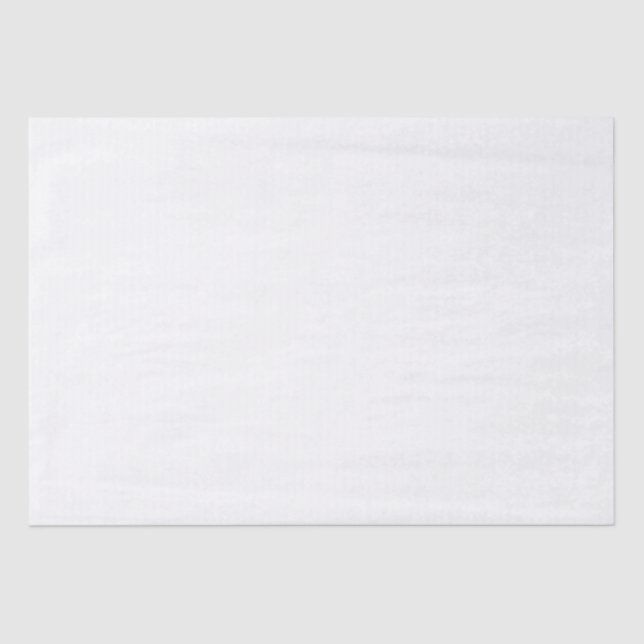 Blank Slate Design Tissue Paper (Front)