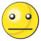 Blank Stare Sticker