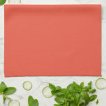 Blank Template Orange Red Create Your Own Stylish Kitchen Towel<br><div class="desc">Create Your Own Custom Upload Add Your Monogram Initial Photo or Logo Text Name Elegant Modern Cute Kitchen & Dining / Table & Kitchen Linens/ Blank Template Orange Red Solid Colour Kitchen Towel.</div>