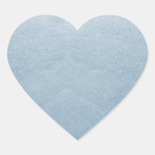 Blank Template Pastel Blue Shiny Add Any Text Logo Heart Sticker