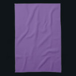 Blank Template Solid Colour Purple Custom Add Text Kitchen Towel<br><div class="desc">Custom Create Your Own Upload Add Your Monogram Initial Photo or Logo Text Name Elegant Modern Cute Kitchen & Dining / Table & Kitchen Linens/ Blank Template Purple Solid Colour Kitchen Towel.</div>
