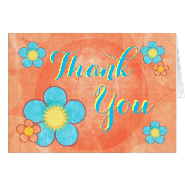 Blank Thank You Note (Front Horizontal)