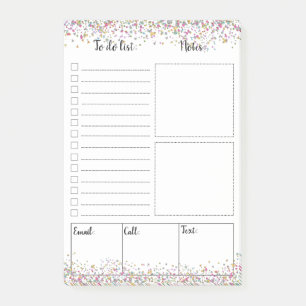 Blank to do list Post-it® Notes