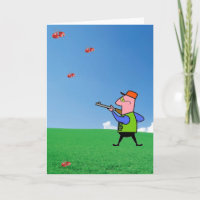 Blank Trapshooter Card