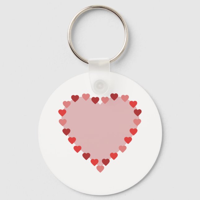 Blank Valentine's Day Keychain (Front)