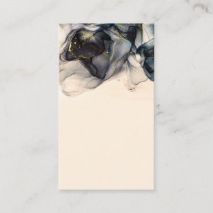 Blank Watercolor Business Card