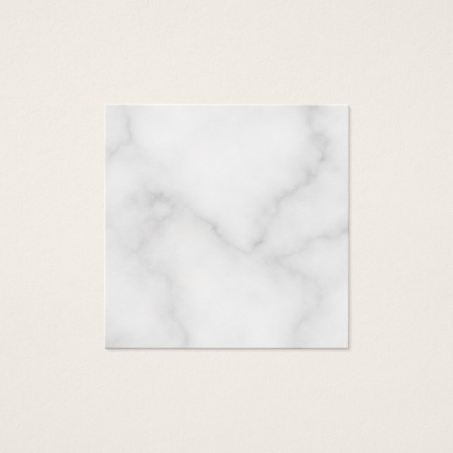 Blank White Marble Wedding (Front)