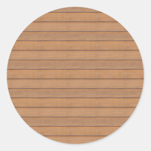 Blank Wood Template Trendy Elegant Design Nature Classic Round Sticker