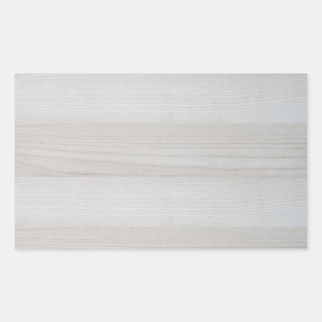 Blank Wood Template Trendy Elegant Design Nature Sticker (Front)