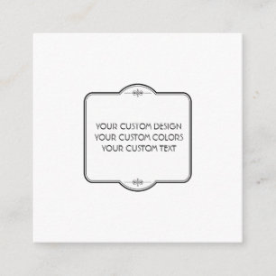 BLANK Your Design Here - Enclosure Card