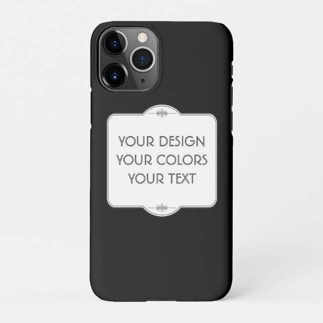 BLANK Your Design Here - iPhone Case (Back)
