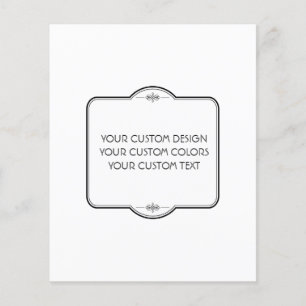 BLANK Your Design Here - Paper Sheet