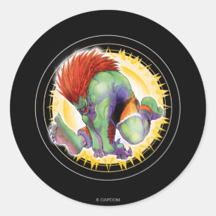 Blanka Classic Round Sticker