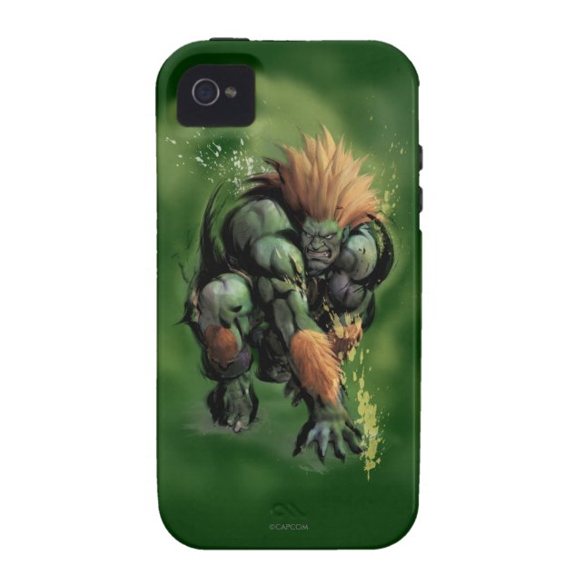 Blanka Crouch Case-Mate iPhone Case (Back)