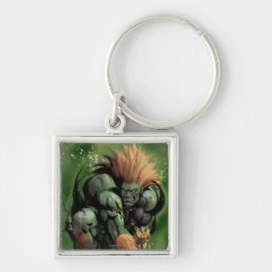 Blanka Crouch Keychain
