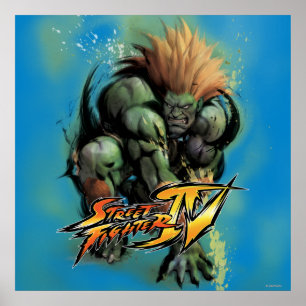 Blanka Crouch Poster