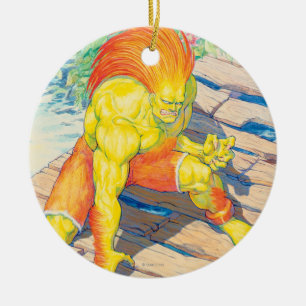 Blanka on Bridge Ceramic Ornament