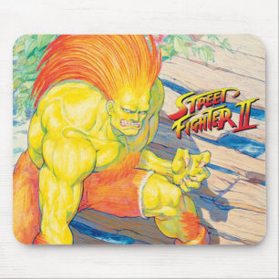 Blanka on Bridge Mouse Pad