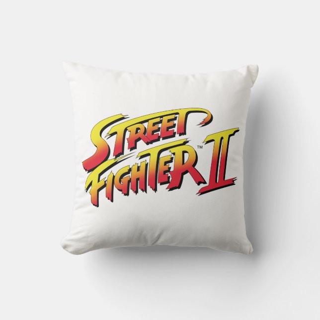 Blanka on Bridge Throw Pillow (Front)