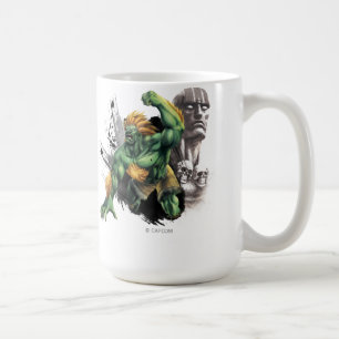 Blanka Vs. Dhalsim Coffee Mug