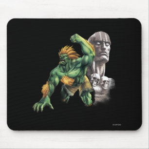 Blanka Vs. Dhalsim Mouse Pad
