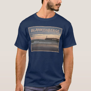Blankenberge Sunset, Belgian Coast T-Shirt
