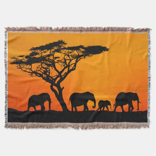blanket African savannah, African savannah blanket (Front)