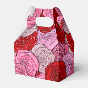 Blanket of Roses Favor Box