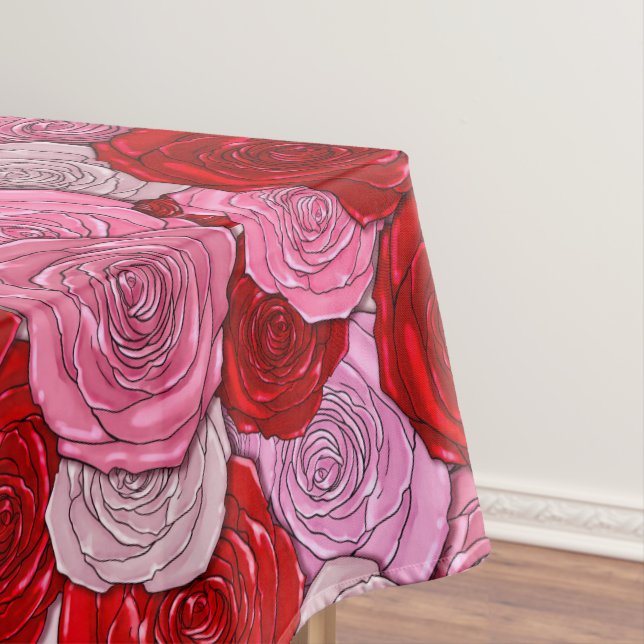 Blanket of Roses Tablecloth (In Situ)