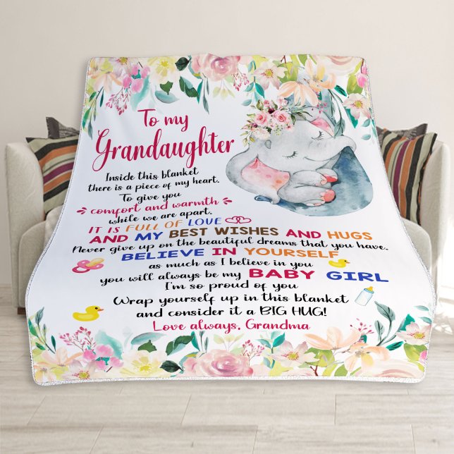 Blankets For Girls, To My Granddaughter (Creator Uploaded)
