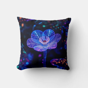 Blaque Light Throw Pillow