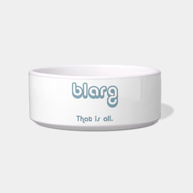 blarg. bowl (Front)