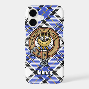 Blason de Clan Hannay sur tartan