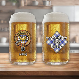 Blason de Clan Hannay sur tartan