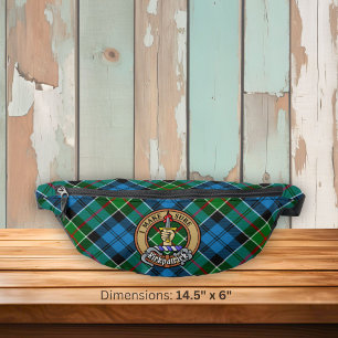 Blason de Clan Kirkpatrick sur tartan