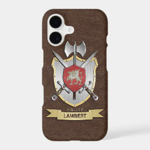 Blason de combat Dragon Sigil Marron